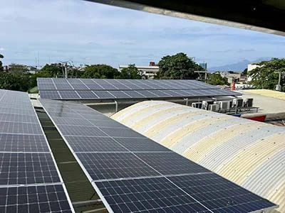 Tshiab 120KW Solar Power Project tiav hauv Davao, Philippines!